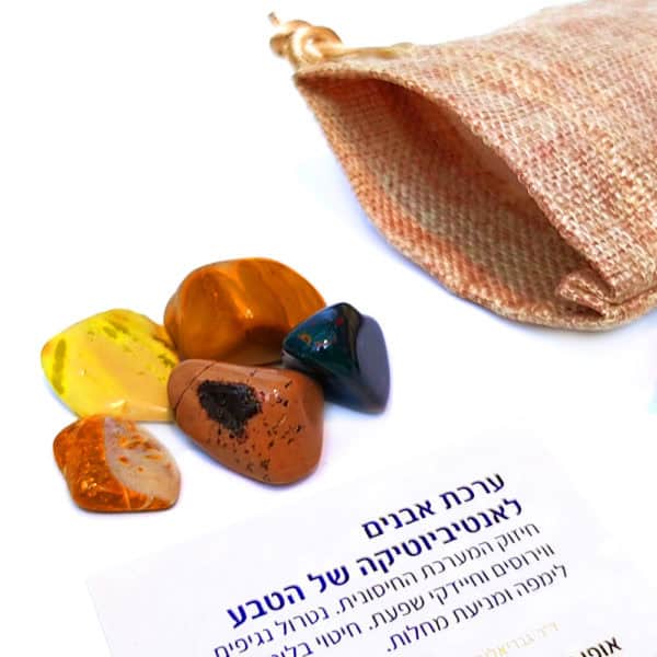 ערכת אבנים האנטיביוטיקה של הטבע !
