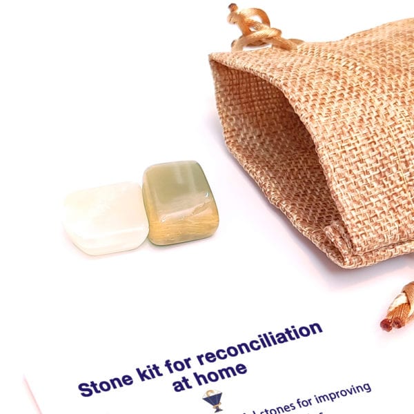Stone kit for reconciliation at home